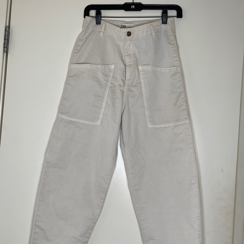 Zara cream pants